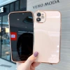 Solid color 6D electroplated straight edge, suitable for iphone17promax, Apple 16pro phone case 15pro, export 14 soft Specification image